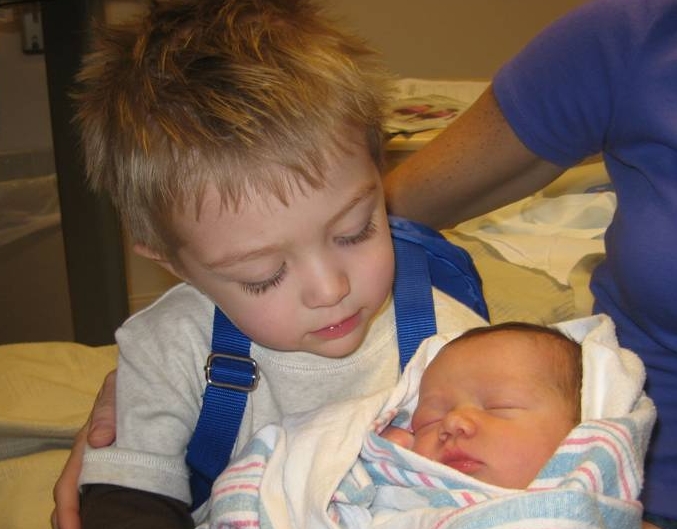 September 23th 2008 8:25am, Elijah James Thiemannwas born, 9 pounds, 4 ...